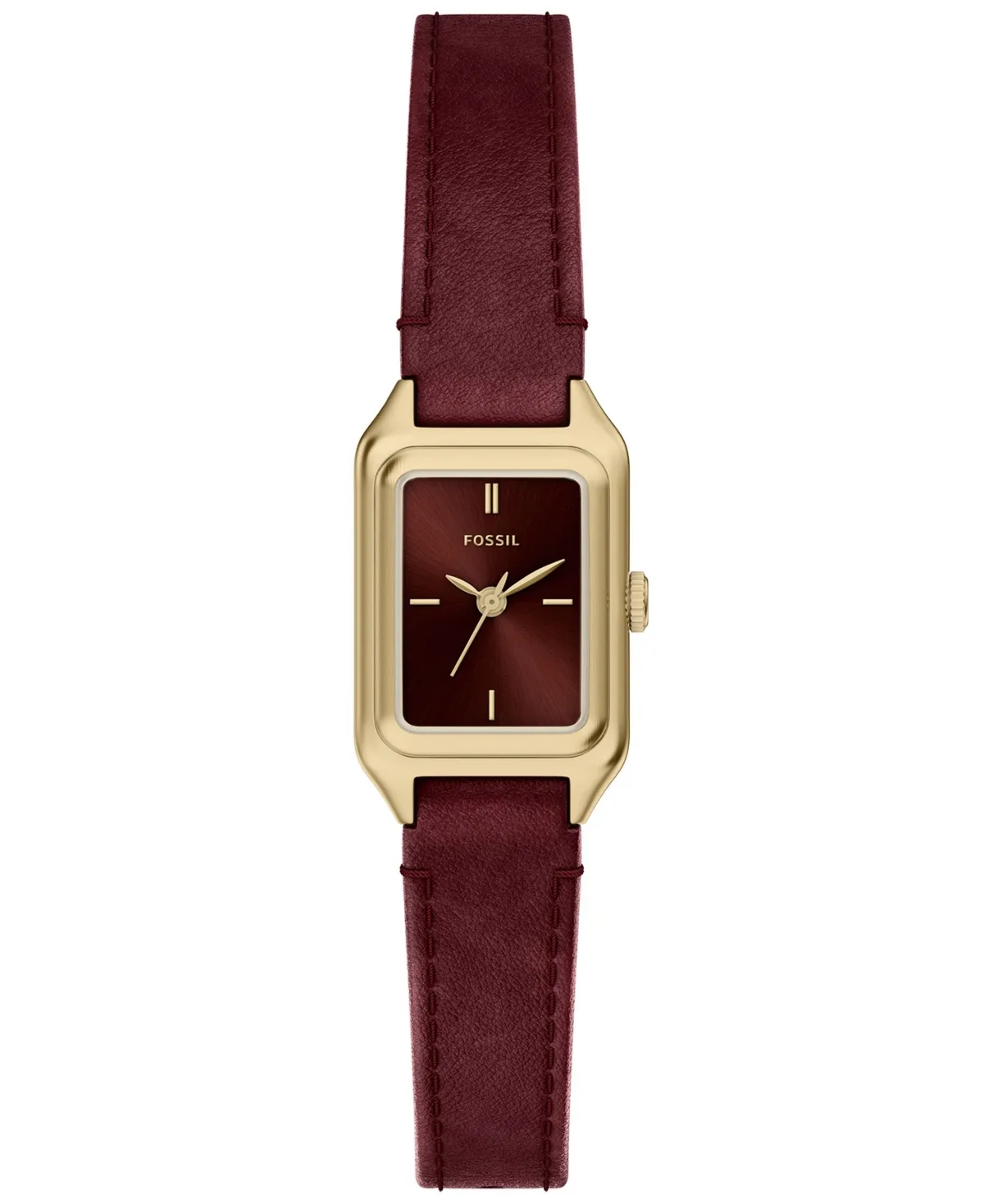 Quartz Raquel Leather Watch, 18mm by Fossil