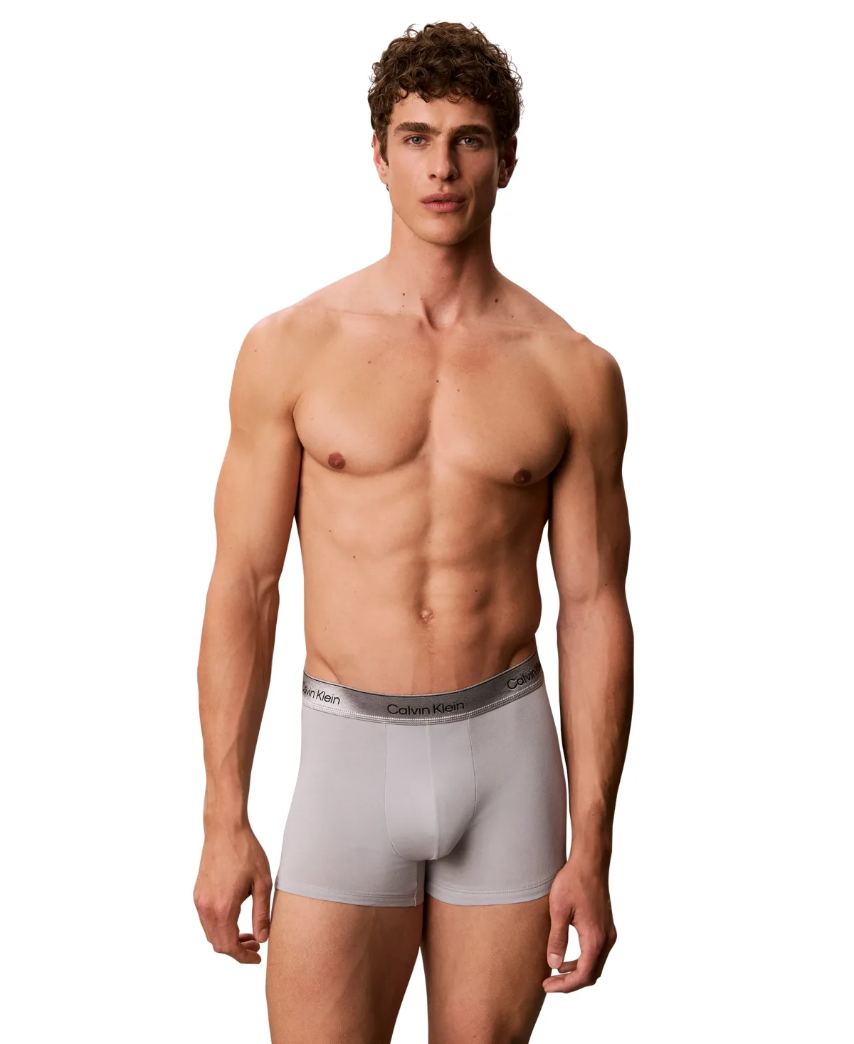 Icon Cotton Stretch Trunks by Calvin Klein