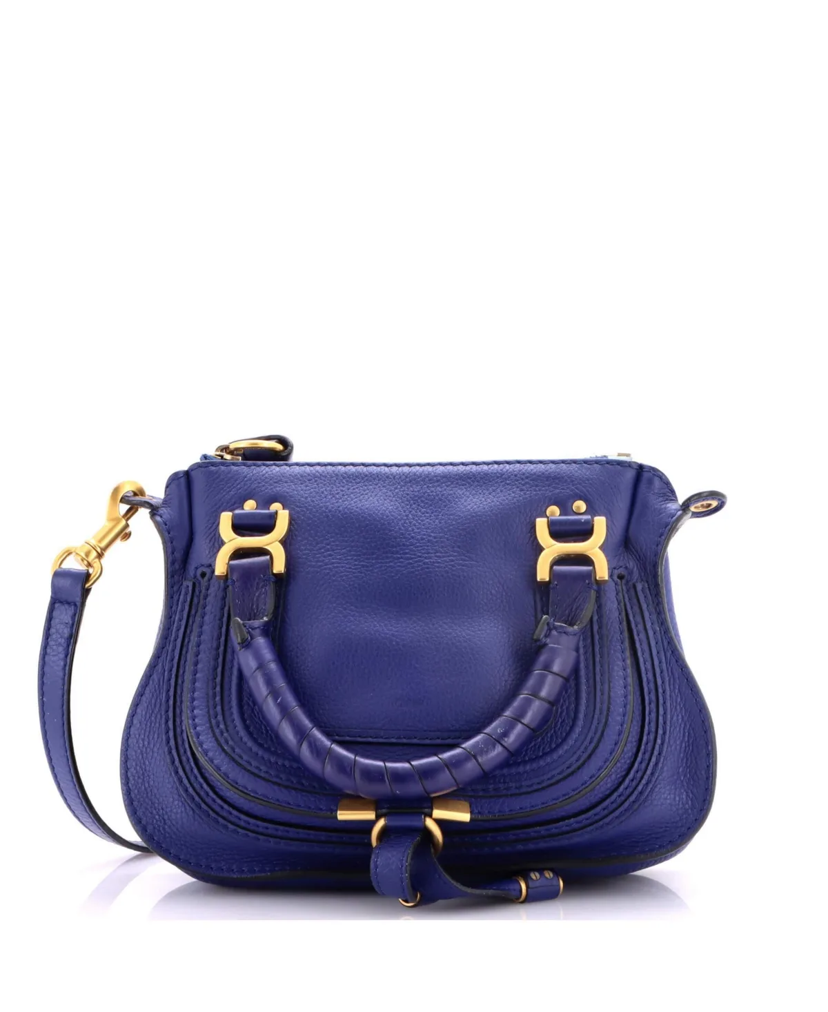 Pre-Owned Chloe Baby Marcie Satchel Leather by Chloé