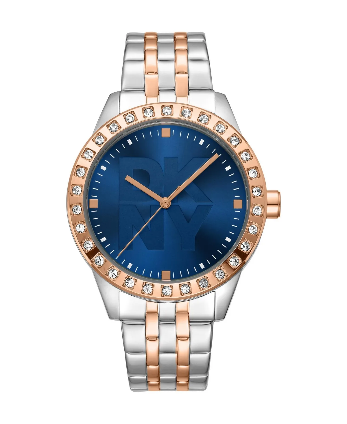 Quartz Essential Logo Two-Tone Stainless Steel Bracelet Watch, 38mm by DKNY
