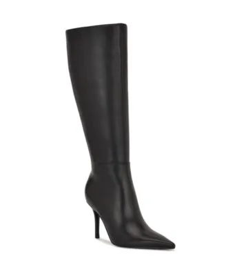 Gerty Tall Stiletto Dress Boots Regular Wide Calf