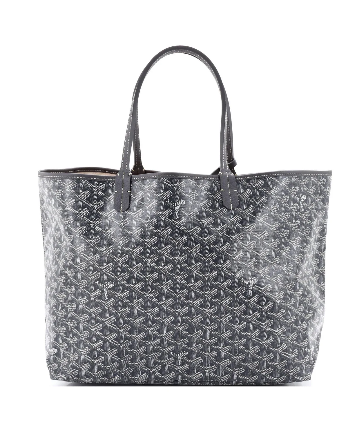 Pre-Owned Goyard Pm Saint Louis Tote Coated Canvas by Pre Owned Goyard