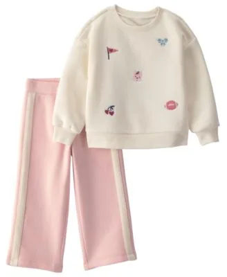 Varsity Fleece Long Sleeve Sweatshirt Pants 2 Piece Set by Carter's