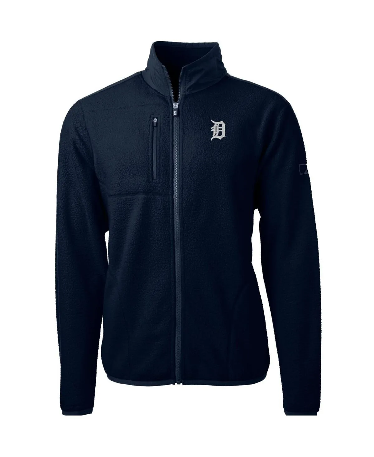 Detroit Tigers Cascade Eco Sherpa Fleece Full-Zip Jacket by Cutter & Buck
