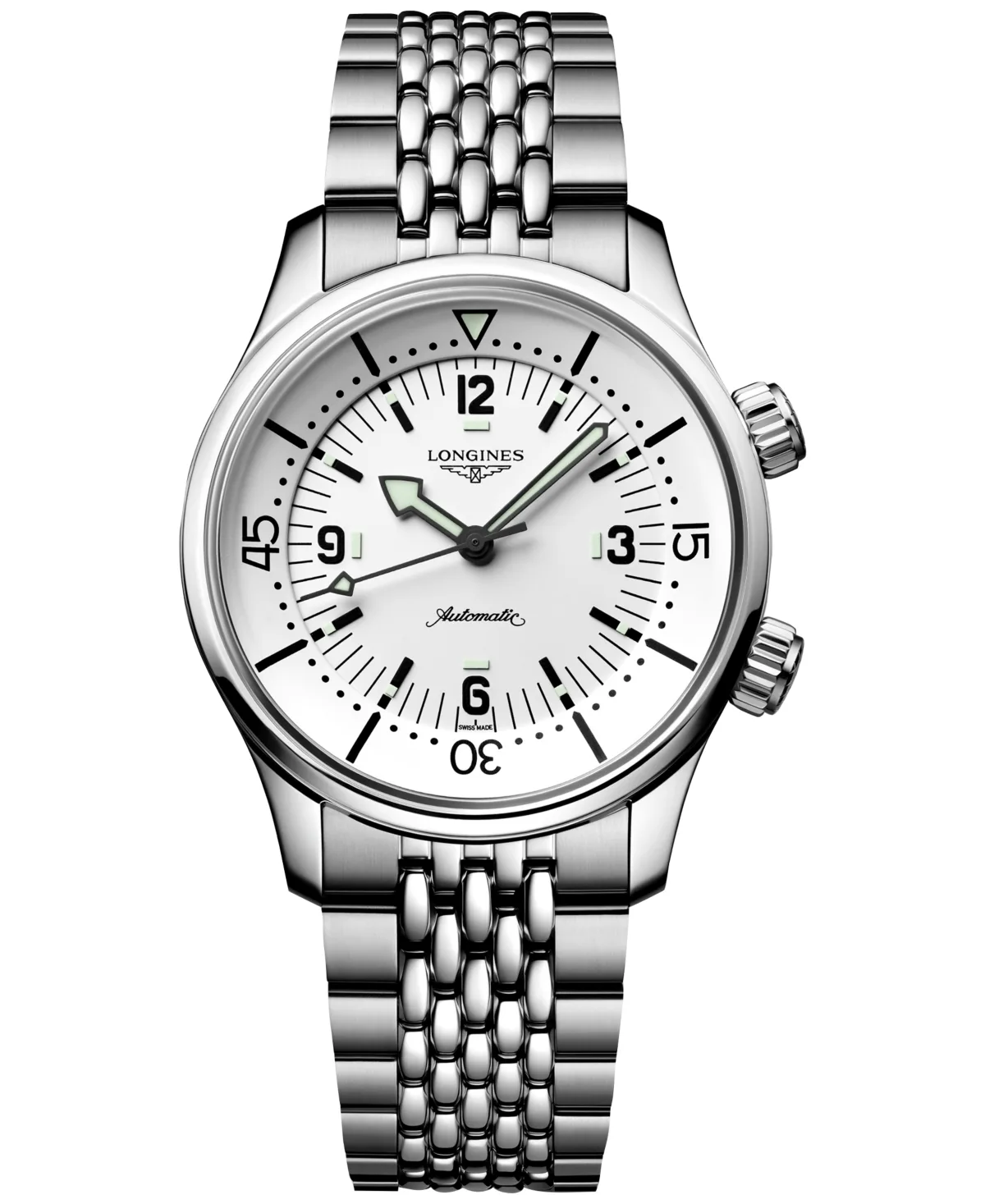 Longines Legend Diver Automatic Stainless Steel Watch 39mm by Longines