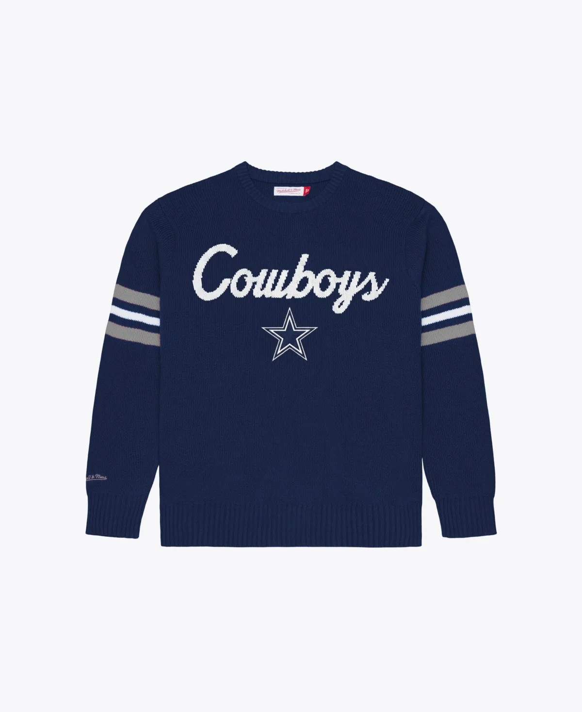 Mitchell & Ness Navy Dallas Cowboys Head Coach Sweater by Mitchell & Ness