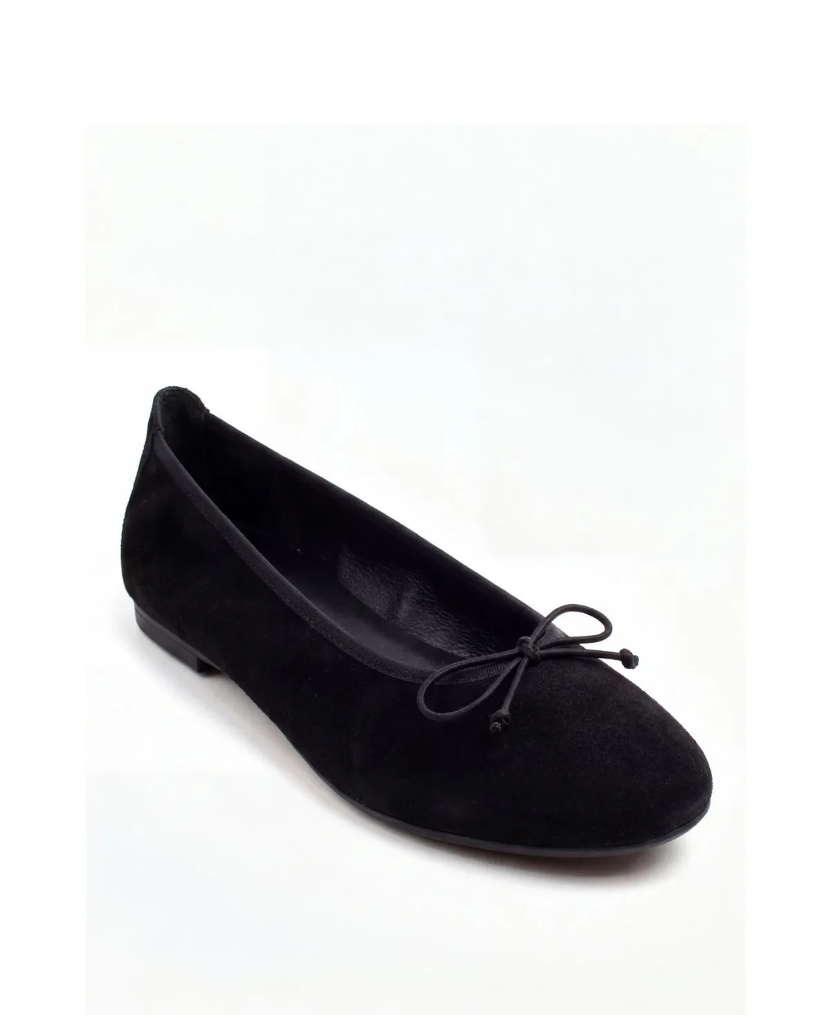 Sofia Elastic Suede Ballet Flat by Menina Step
