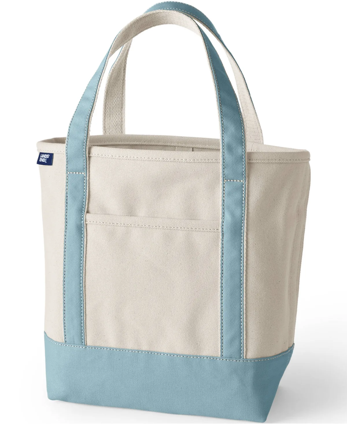 Medium 5 Pocket Open Top Canvas Tote Bag by Lands' End