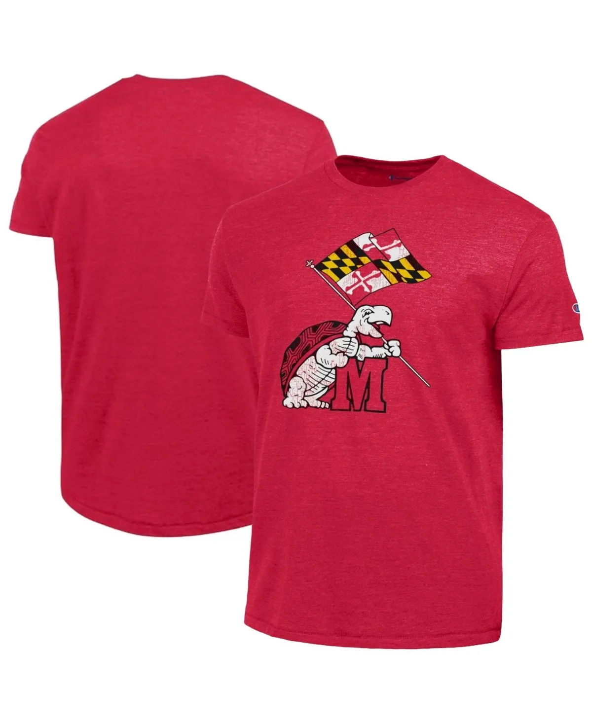 Maryland Terrapins Vintage Triumph Tri-Blend T-Shirt by Champion