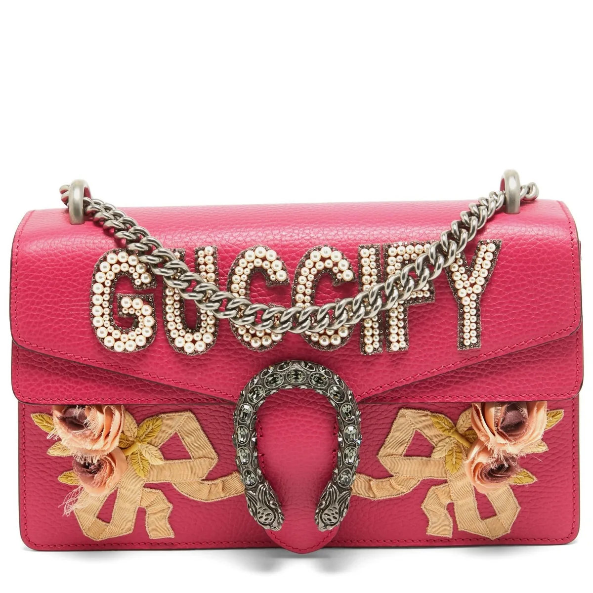 Pre-Owned Bamboo Shopper Leather Tote by Gucci