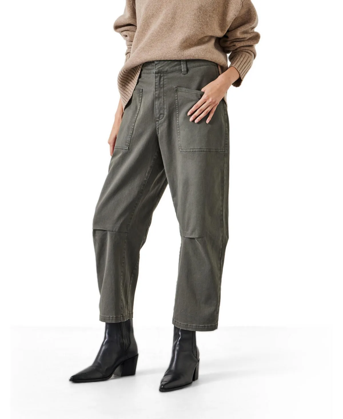 Cordi Barrel Leg Pants by Hush