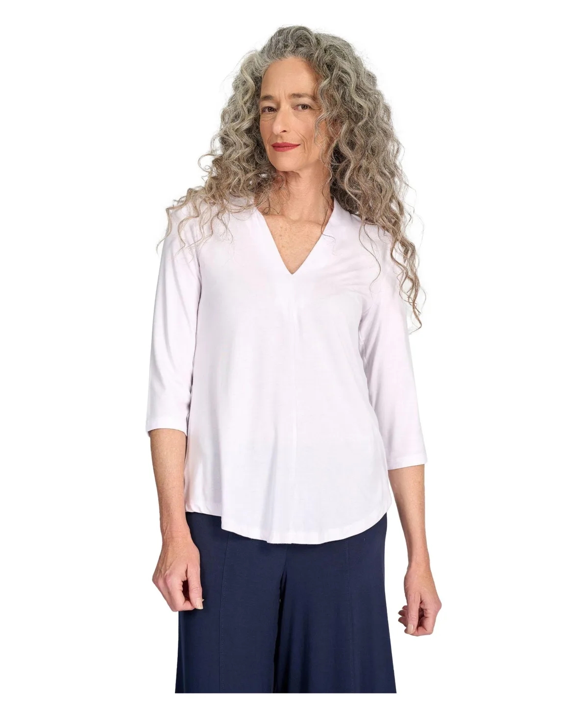 Essential V-Neck Top by Alembika