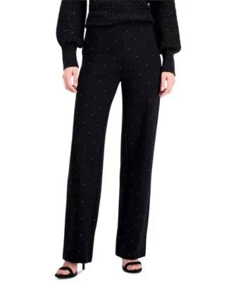 Serenity High Rise Wide Leg Pull on Pants by Anne Klein