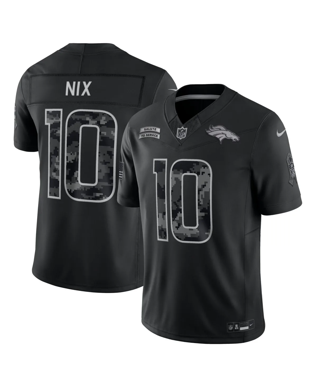 Denver Broncos Stitched Limited Jersey by Fanatics