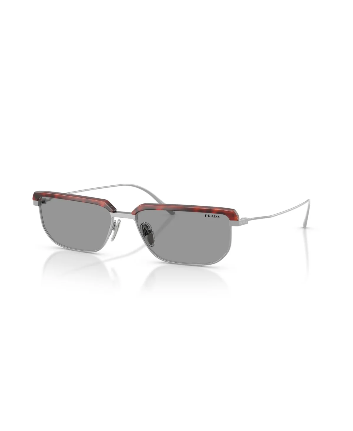 Polarized Geometric Sunglasses Pr D64S by Prada