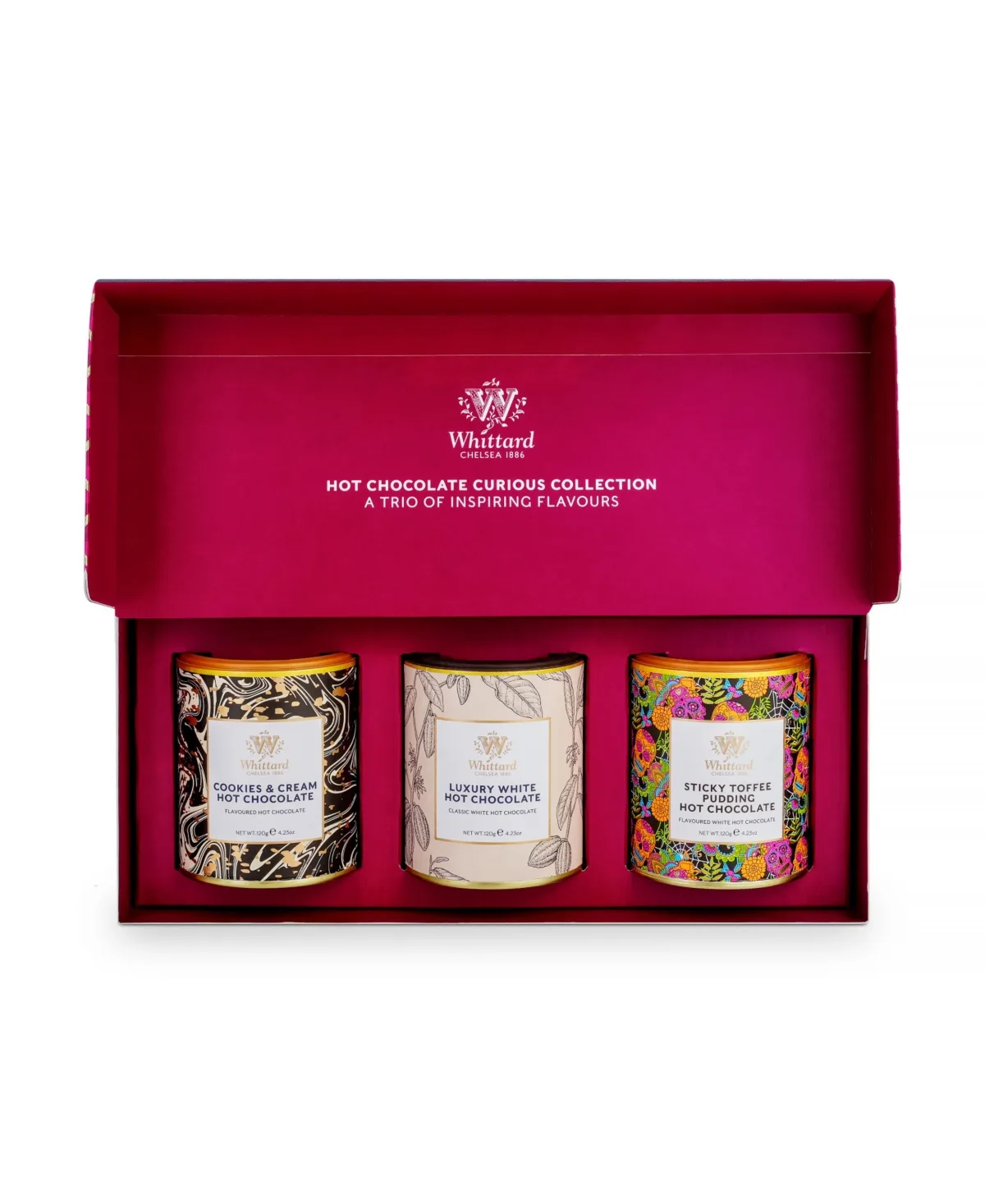Whittard of Chelsea Curious Hot Cocoa Collection, 4.23 oz by Whittard of Chelsea