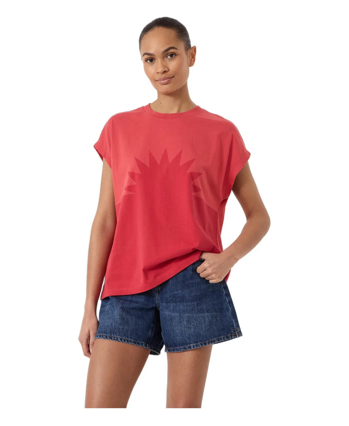 Sunburst Graphic T-Shirt by Hush