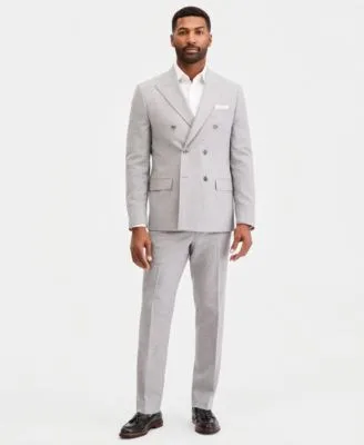 Classic Fit Double Breasted Mini Houndstooth Suit Separates by MICHAEL Michael Kors