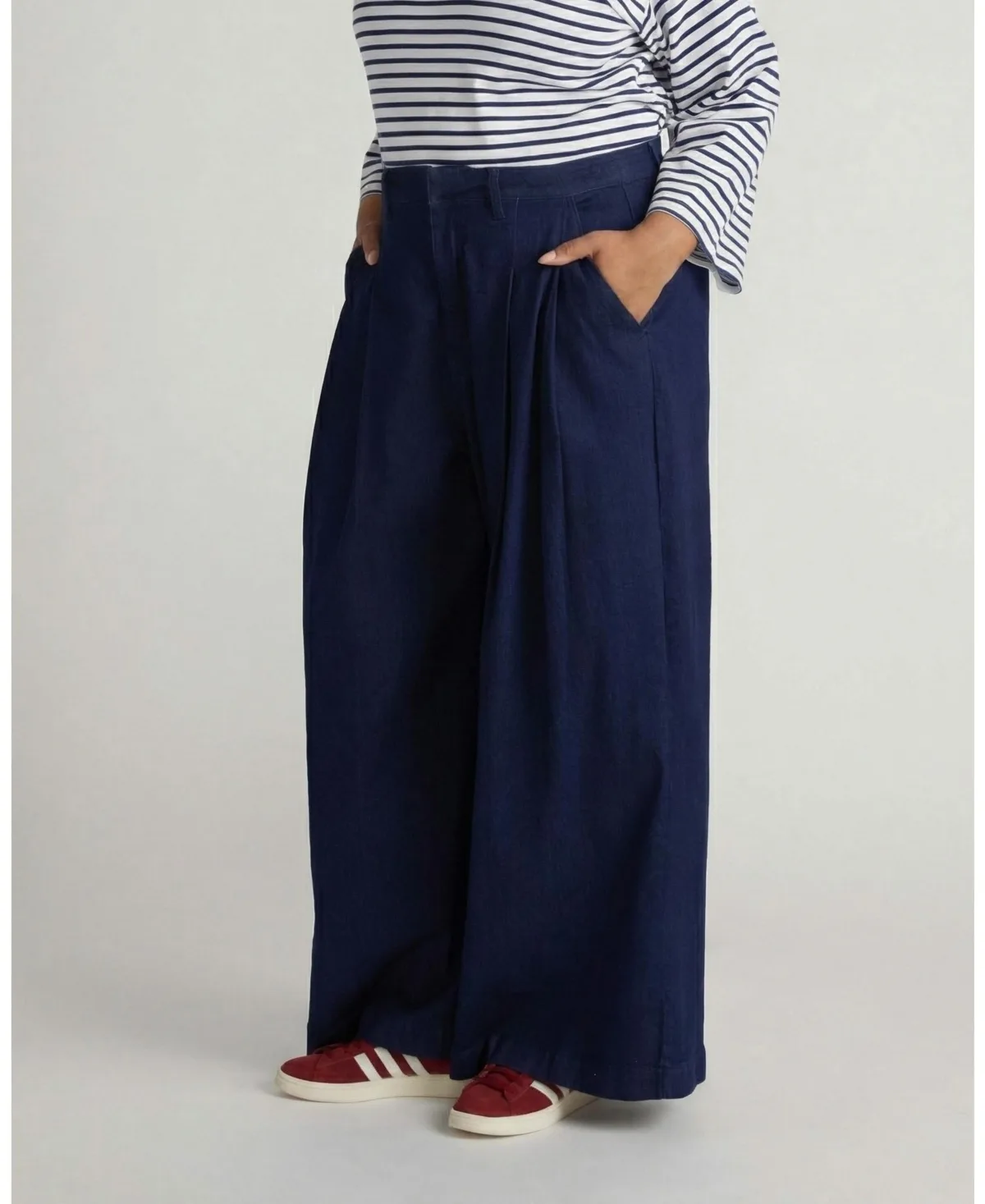 Denim Wide Leg Pant by Universal Standard