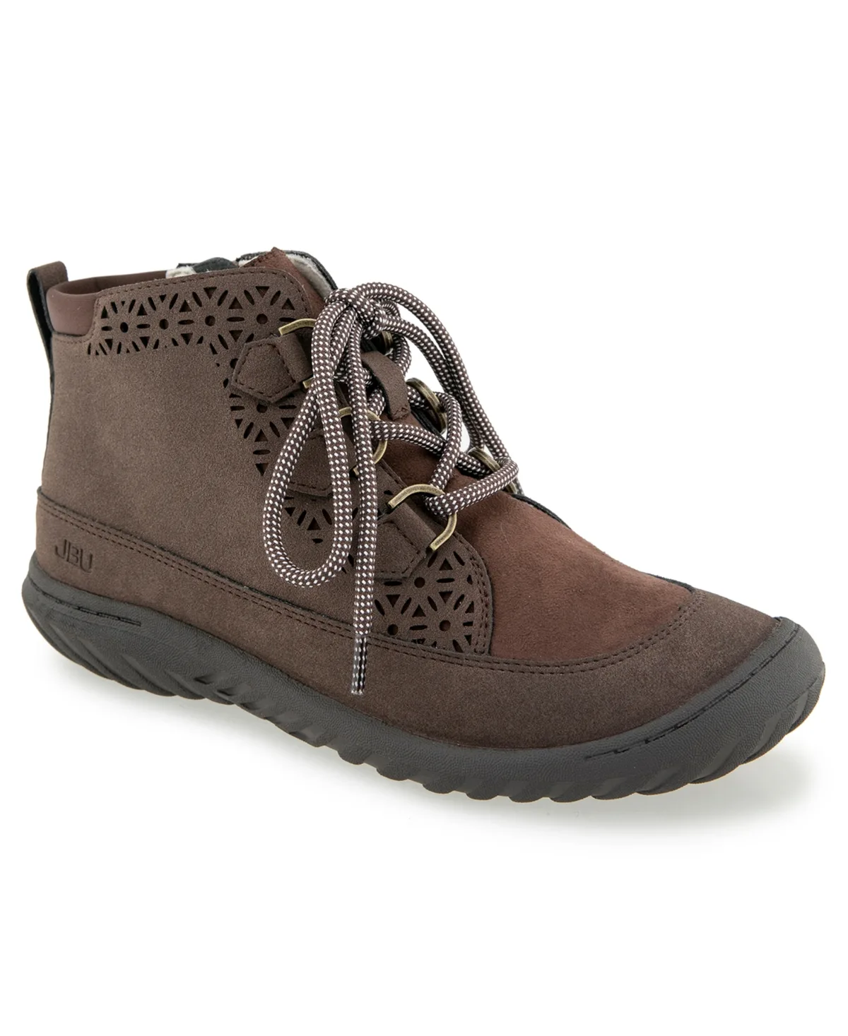 Roxanne Water-Resistant Casual Lace-Up Boots by Jbu