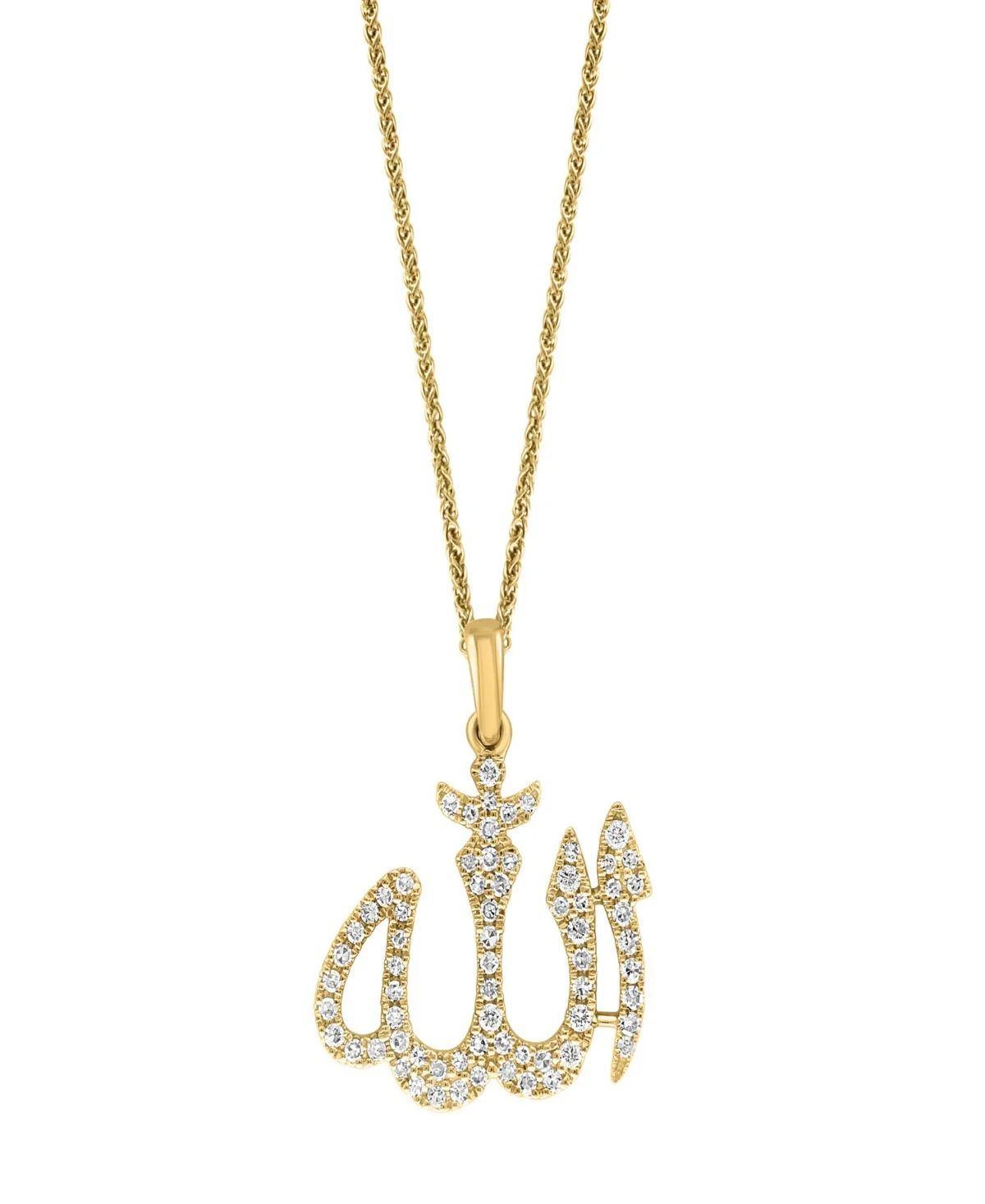 Diamond Pendant Necklace (0.26 ct. t.w.) in 14k Yellow Gold by Lali Jewels