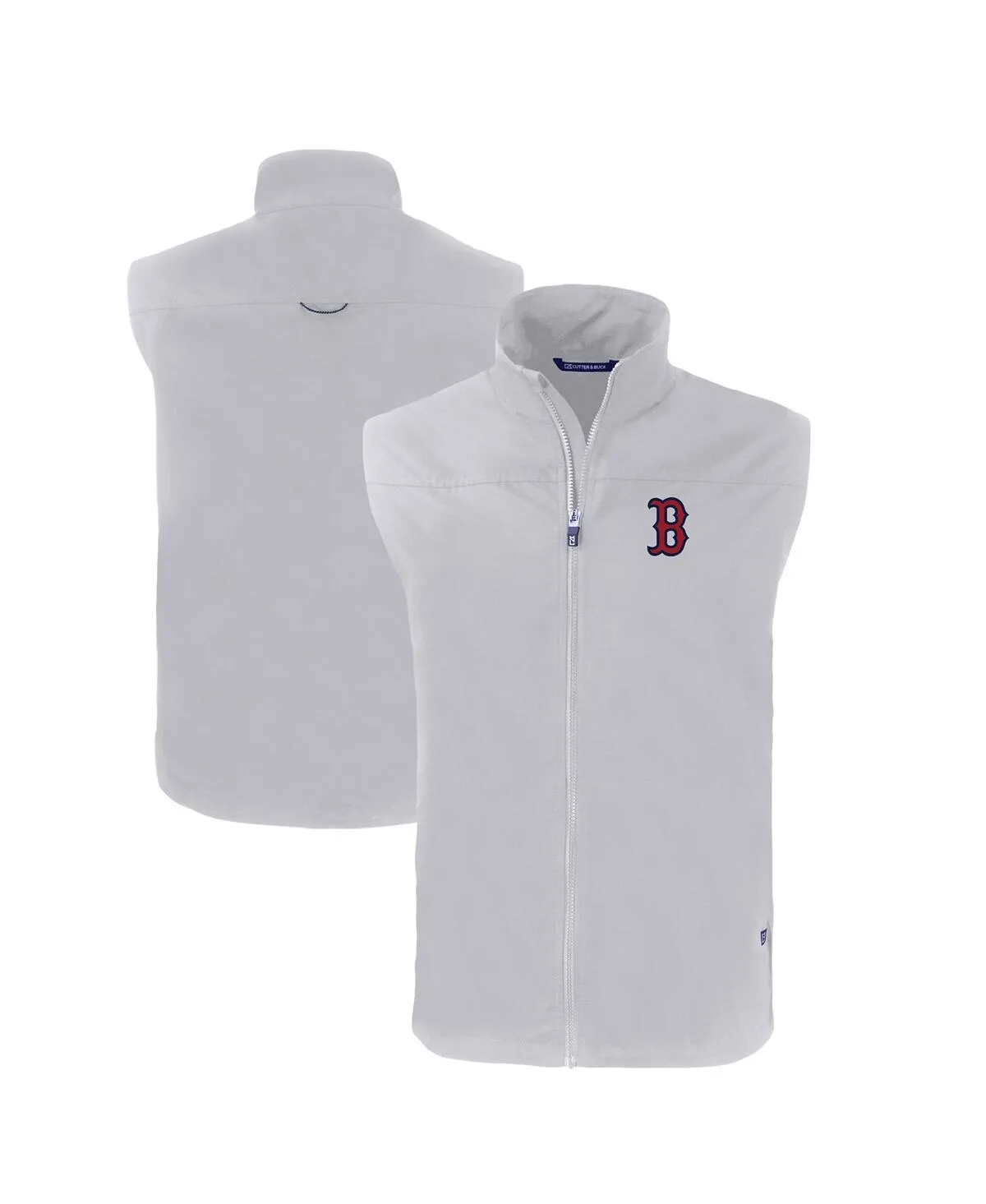 Boston Red Sox Charter Eco Full-Zip Vest by Cutter & Buck