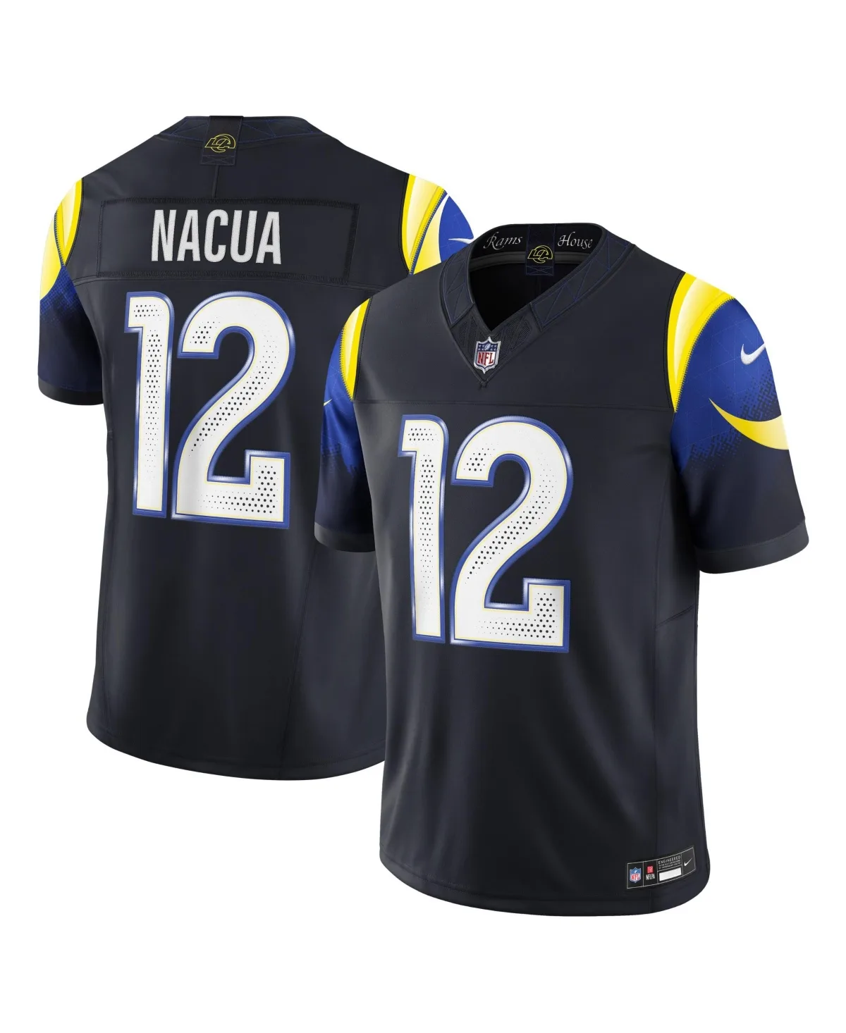 Los Angeles Rams Puka Nacua Rivalries Collection Limited Stitched Jersey by Nike