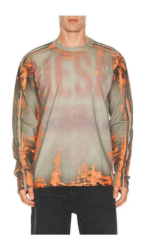 T Filmy Long Sleeve T-Shirt by Diesel