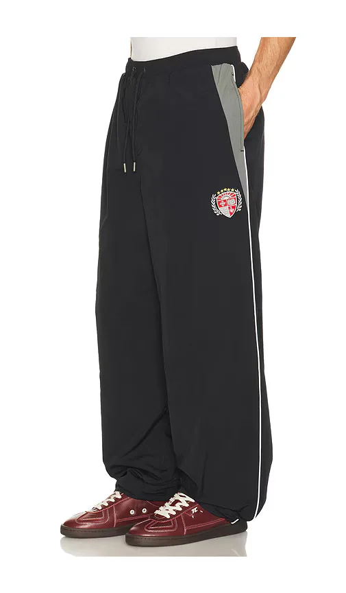 Embroidered Nylon Track Pant by Guess Jeans