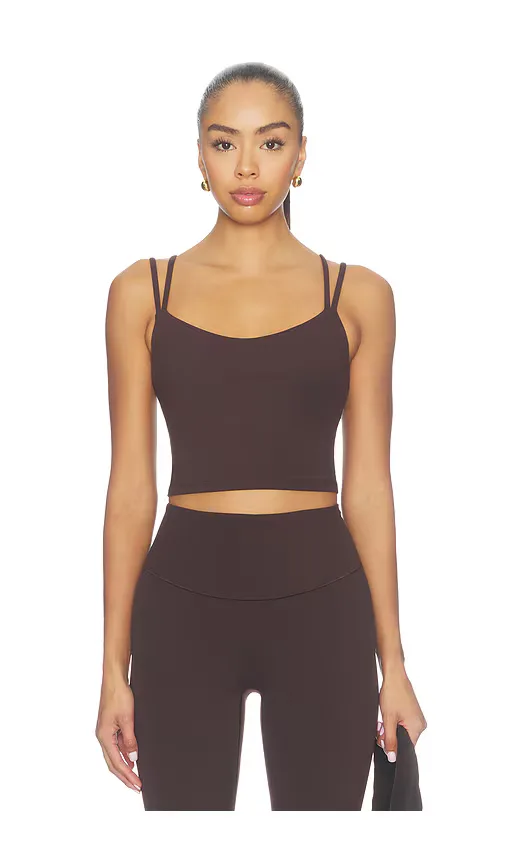 Glowzone Strappy Cropped Tank Top by Beyond Yoga