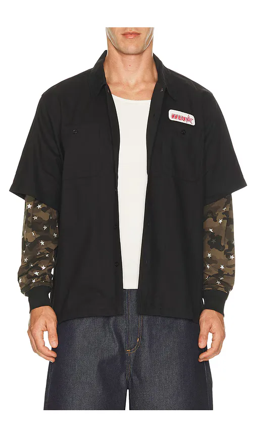 Shadows Long Sleeve Work Shirt by HUF
