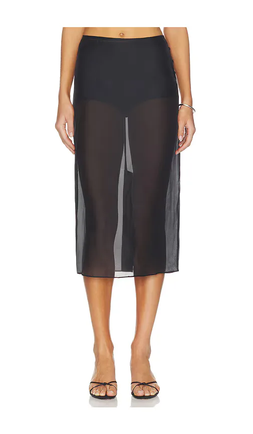 Gemini Midi Skirt by Lovers and Friends