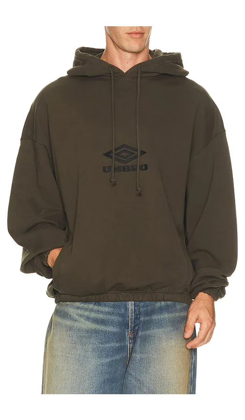 OG Logo Mask Hoodie by UMBRO