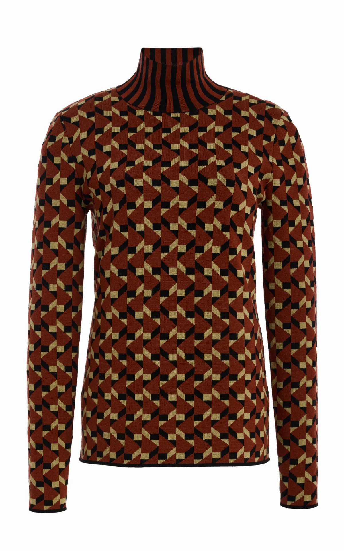 Wool Turtleneck Sweater by ZANKOV