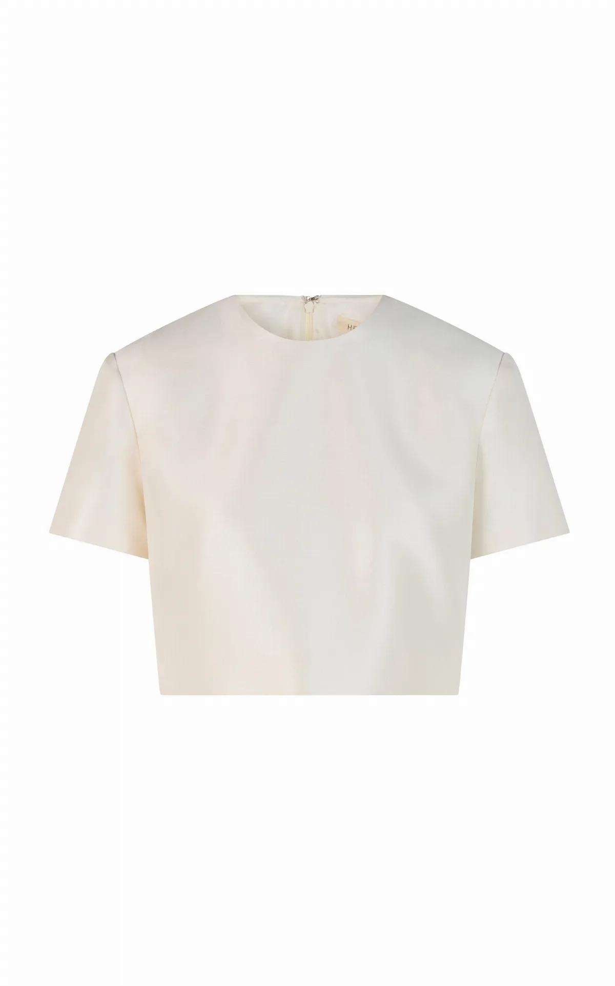 Eliza Cropped Silk Top by Heirlome