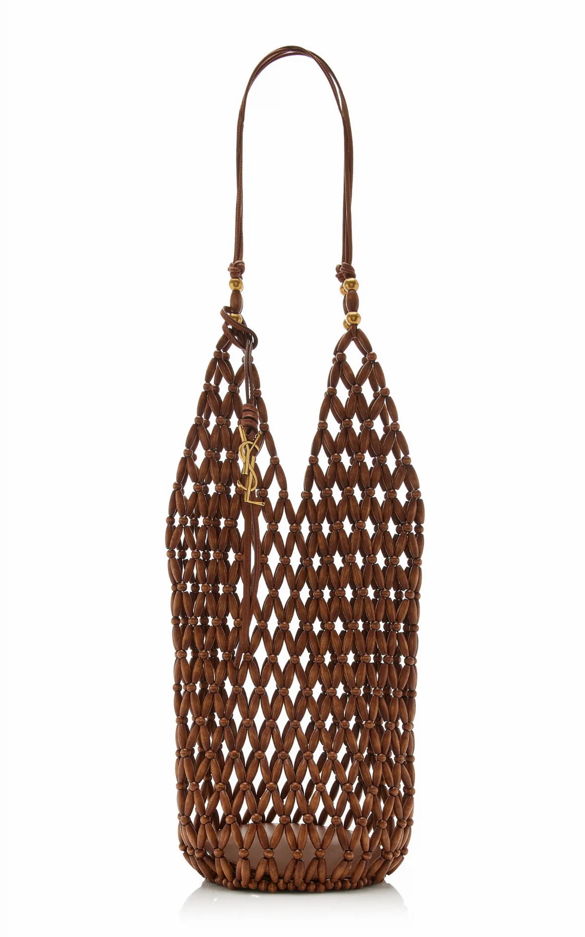 Beaded Bucket Bag by Saint Laurent