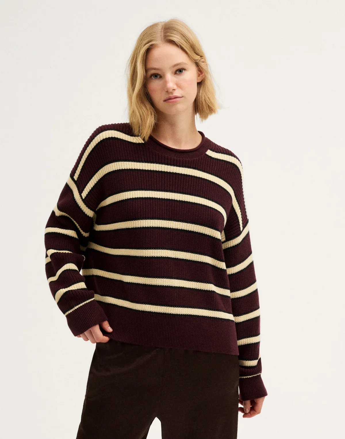The Arden Crewneck Sweater in 100% Cotton