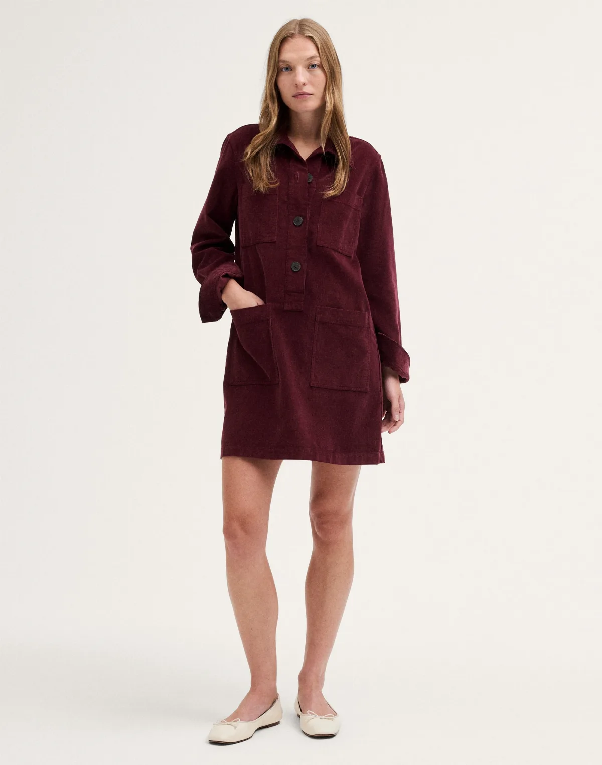 Boxy Mini Shirtdress by MW