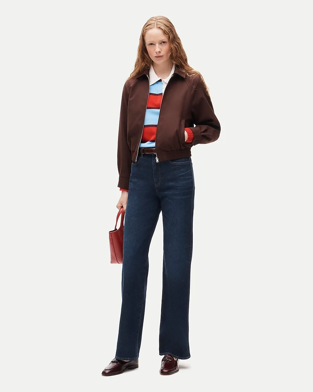 Full-Length Slim-Wide Jean by J.Crew