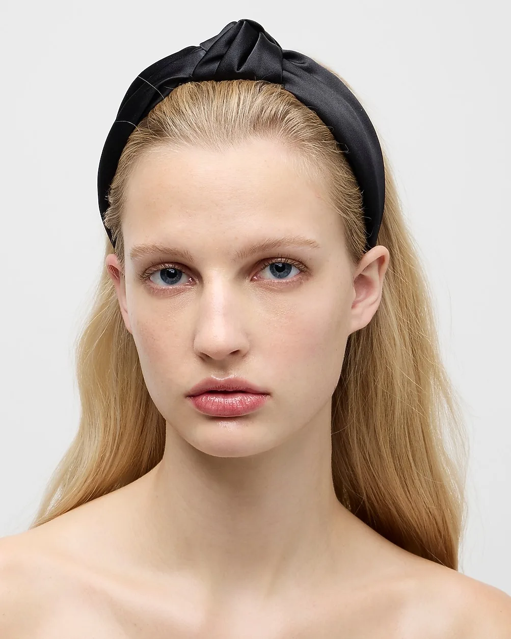 Knot Headband in Satin by J.Crew