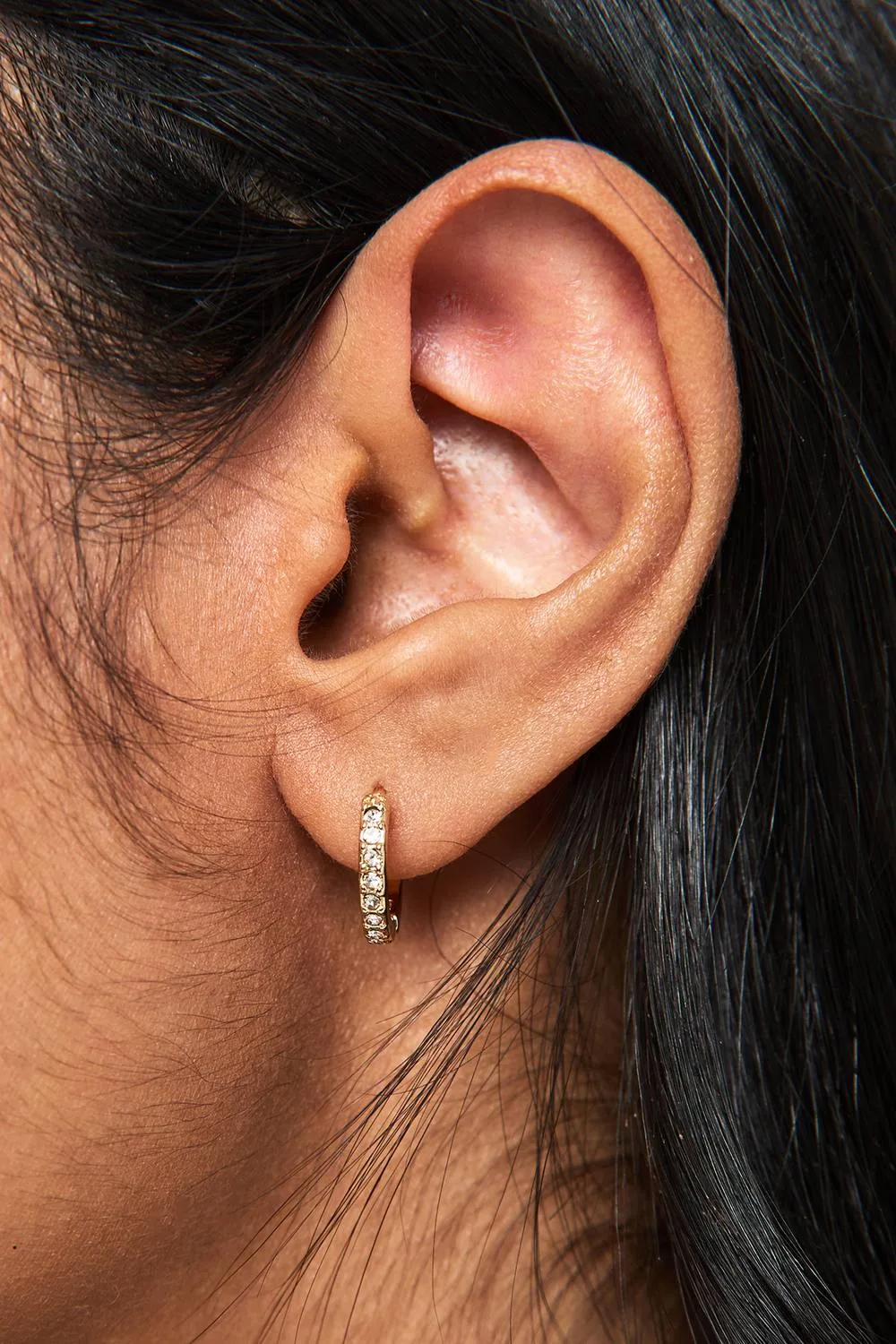 Mini Embellished Hoops