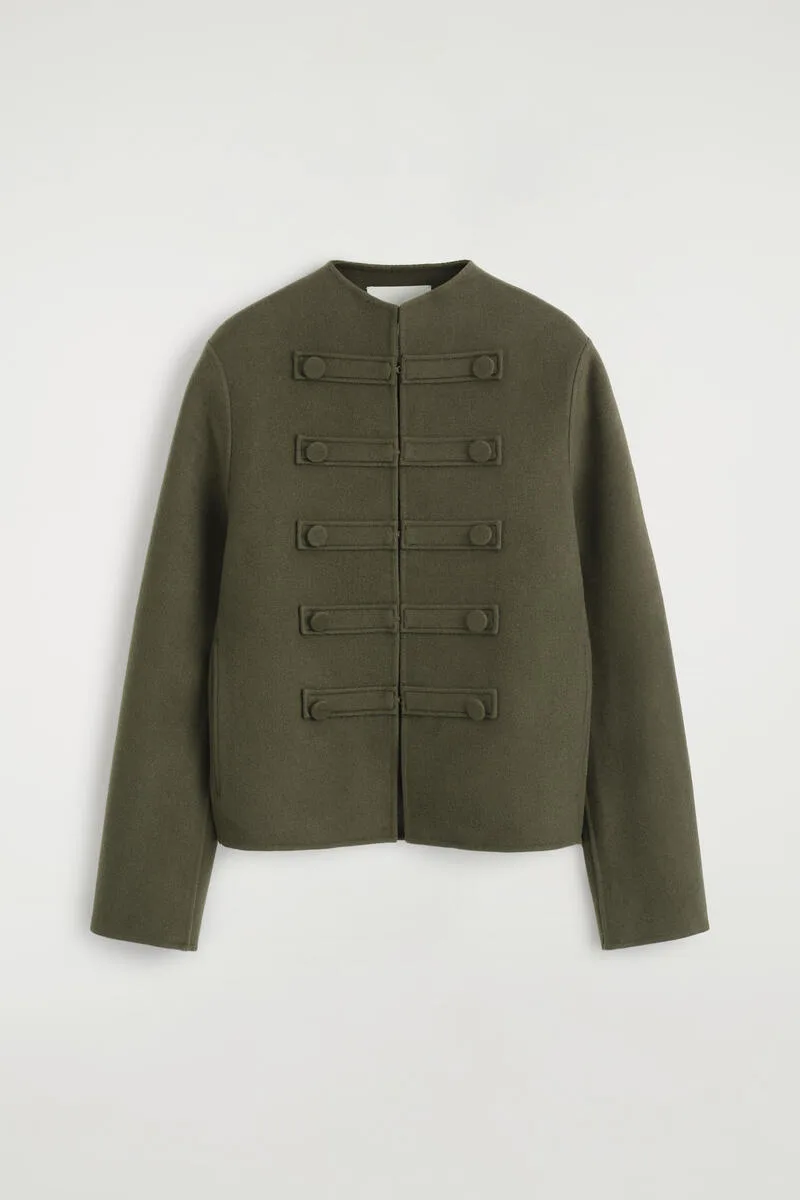 Double-Faced Wool Uniform Jacket by COS