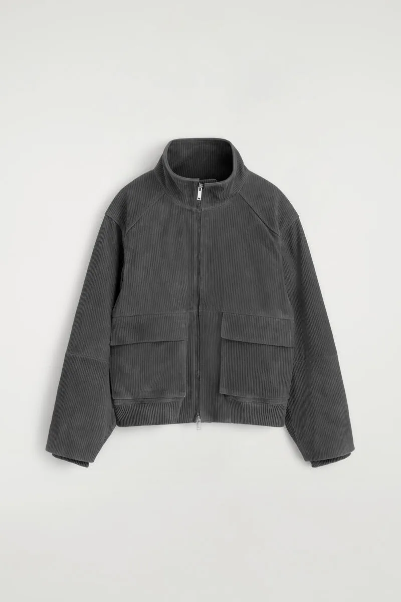 Corded Suede Padded Jacket by COS