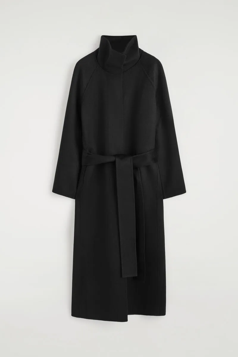 Belted Double-Faced Cashmere Coat by COS