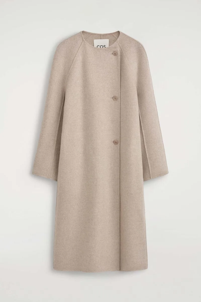 Double-Faced Cashmere Long Coat by COS