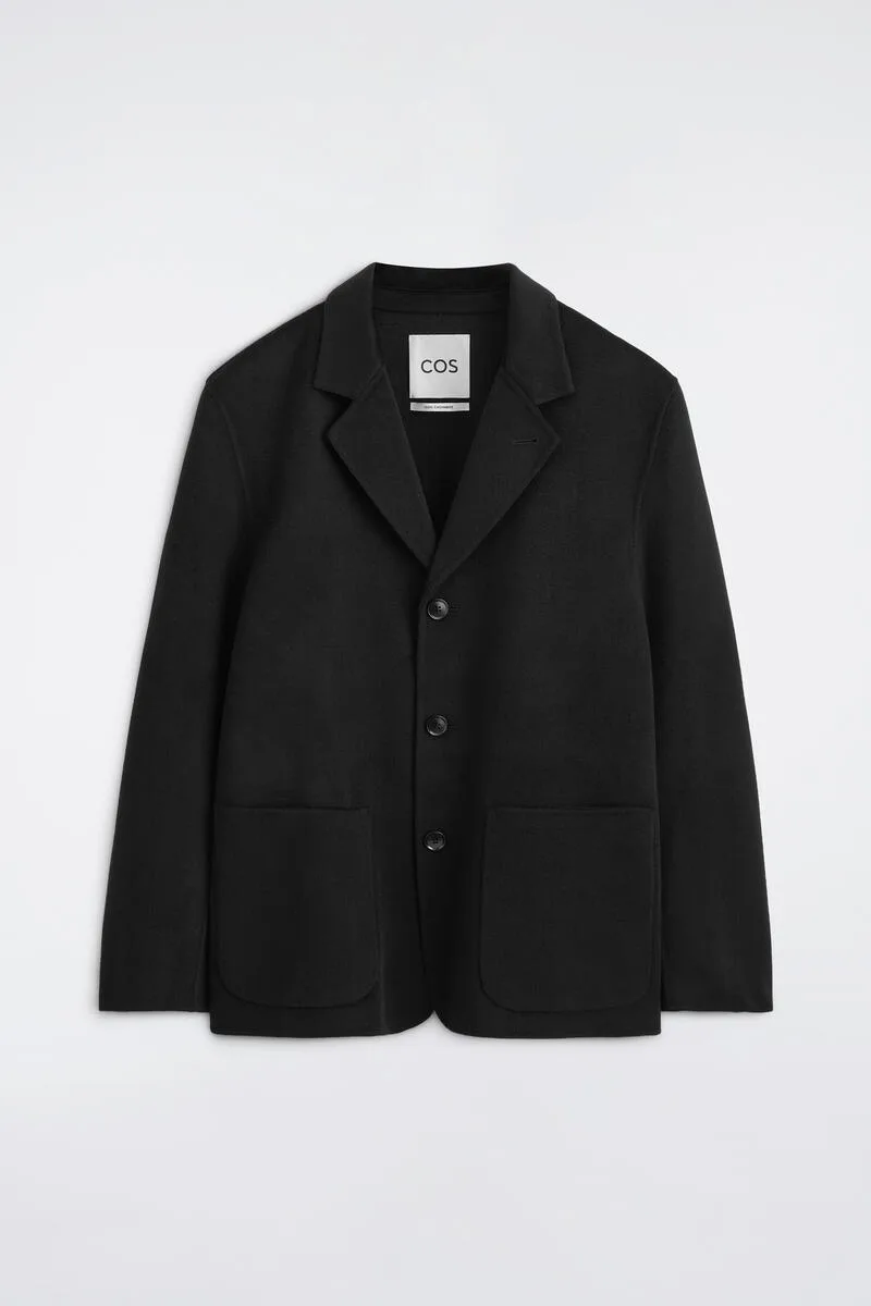 Tailored Double-Faced Pure Cashmere Blazer
