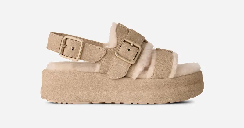 Enwrap Sandal Sheepskin Sandals by UGG