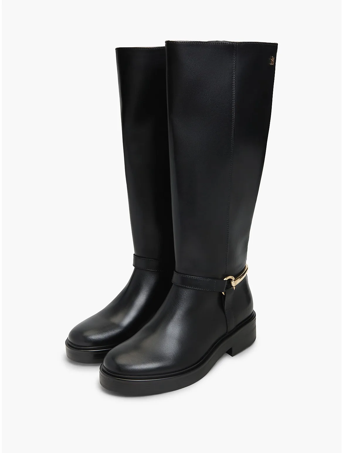 Leather Riding Boot by Tommy Hilfiger