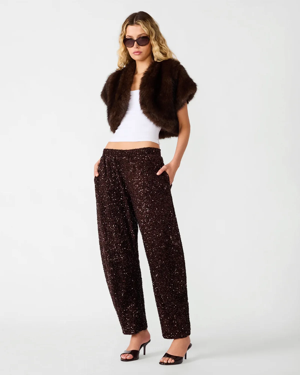 Arlet Wide Leg Pant by Steve Madden
