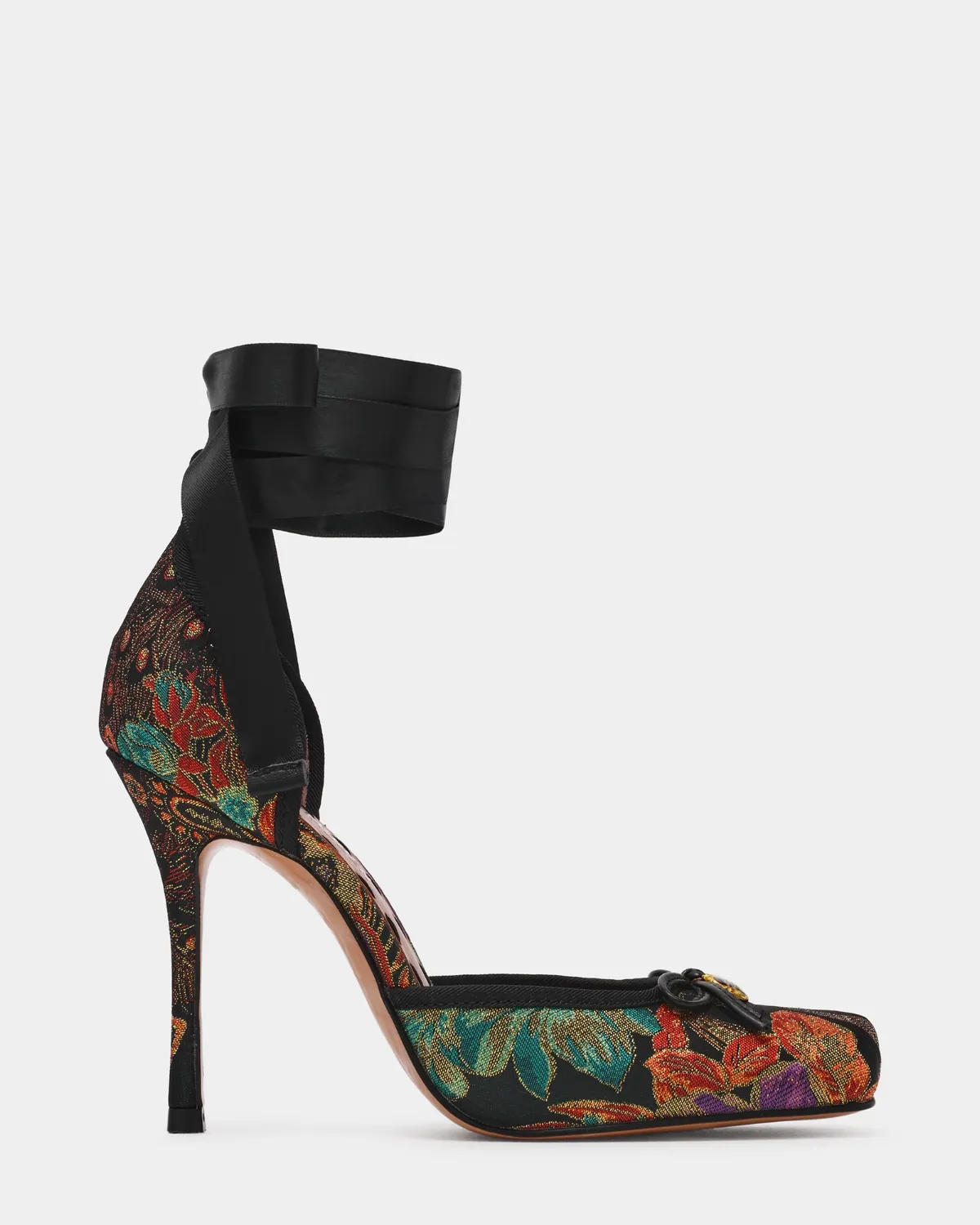 Larina Brocade Lace-Up Heels by Steve Madden